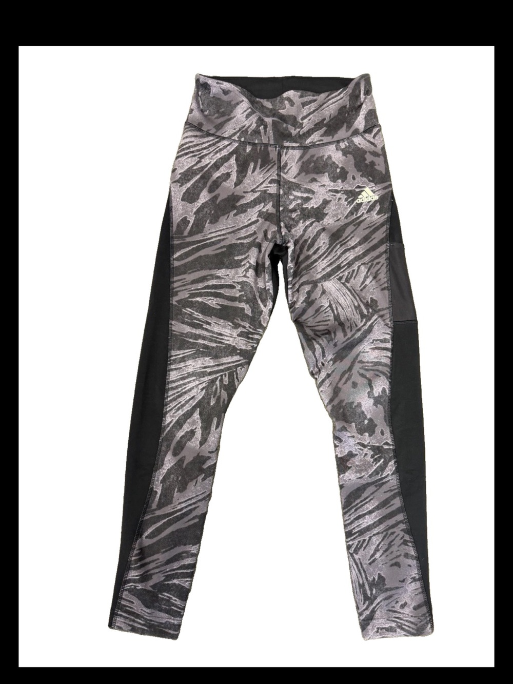 Adidas Primegreen AEROREADY Women’s High Rise Animal Print Leggings Abstract S